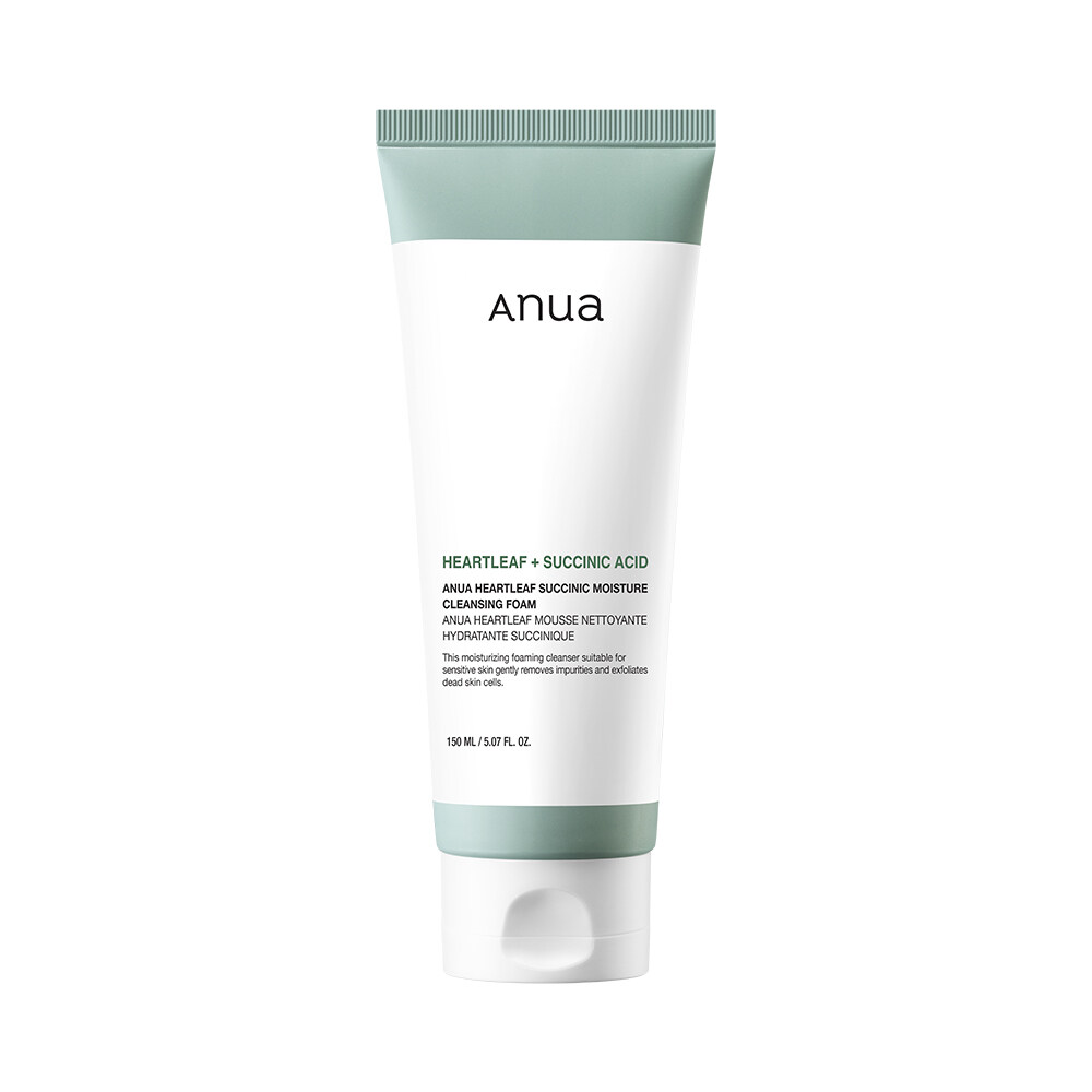 Anua Heartleaf Succinic Moisture Cleansing Foam