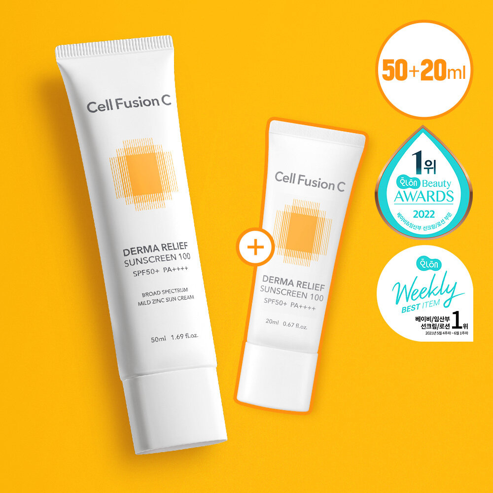 Cell Fusion C Derma Relief Sunscreen 100 SPF50+/PA++++