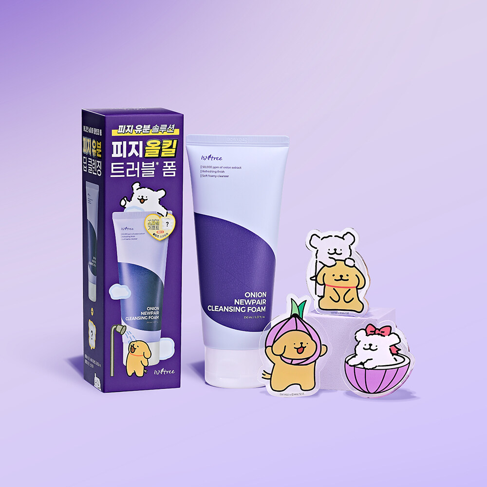 [Maltese Edition]Isntree Onion Newpair Cleansing Foam