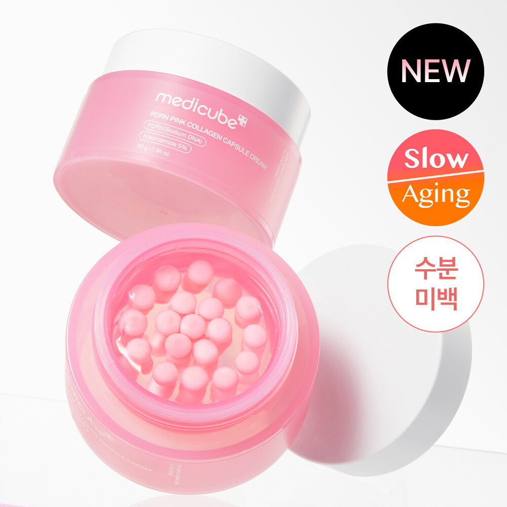 medicube PDRN Pink Collagen Capsule cream